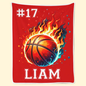 Bring the Heat – Couverture personnalisée – Cadeau pour amateurs et joueurs de sport