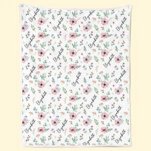 Couverture personnalisée – Cadeaux de baby shower ou de révélation de genre pour nouvelles mamans, nouveaux papas, nouveaux parents – Tout mon amour pour toi