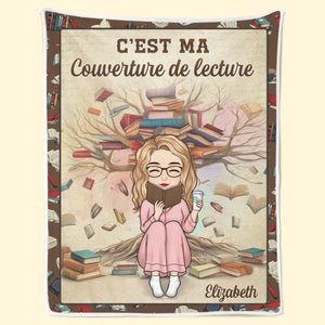 Couverture Personnalisée - Cadeaux Pour Amoureux Des Livres, Rats De Bibliothèque, Lecteurs - L'Amour Des Livres Ne Finit Jamais