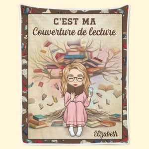 Couverture Personnalisée - Cadeaux Pour Amoureux Des Livres, Rats De Bibliothèque, Lecteurs - L'Amour Des Livres Ne Finit Jamais