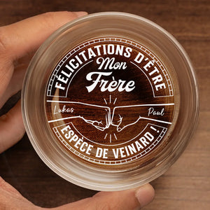 Verre À Whisky Personnalisé – Cadeaux De Fête Des Pères Et D'Anniversaire Pour Papa Et Grand-Père – De La Part Des Raisons Pour Lesquelles Tu Bois