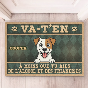 Tapis Décoratif Personnalisé Pour La Maison – Cadeaux D'Anniversaire Personnalisés Pour Amoureux Des Chiens, Parents De Chiens – Les Gardiens De La Maison Ont Du Goût