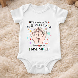Body Bébé Personnalisé – Cadeau Pour La Première Fête Des Mères - Petites Mains, Grands Rêves