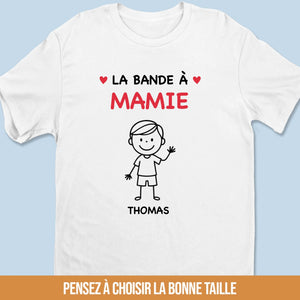 T-Shirt Unisexe Personnalisé – Cadeau Pour Maman, Mamie – Ma Plus Belle Richesse