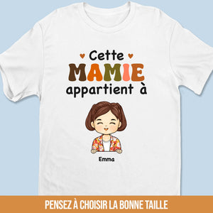 T-shirt Unisexe Personnalisé – Cadeau Pour Grand-Mère, Maman – Ma Plus Belle Richesse