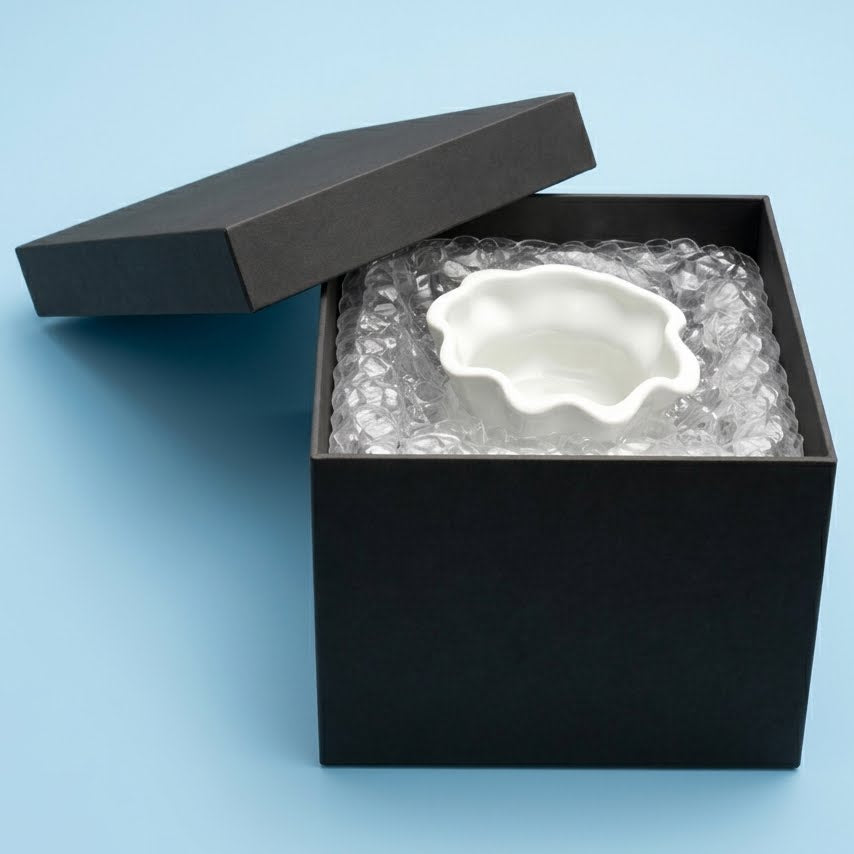 Boîte cadeau pour vase à fleurs