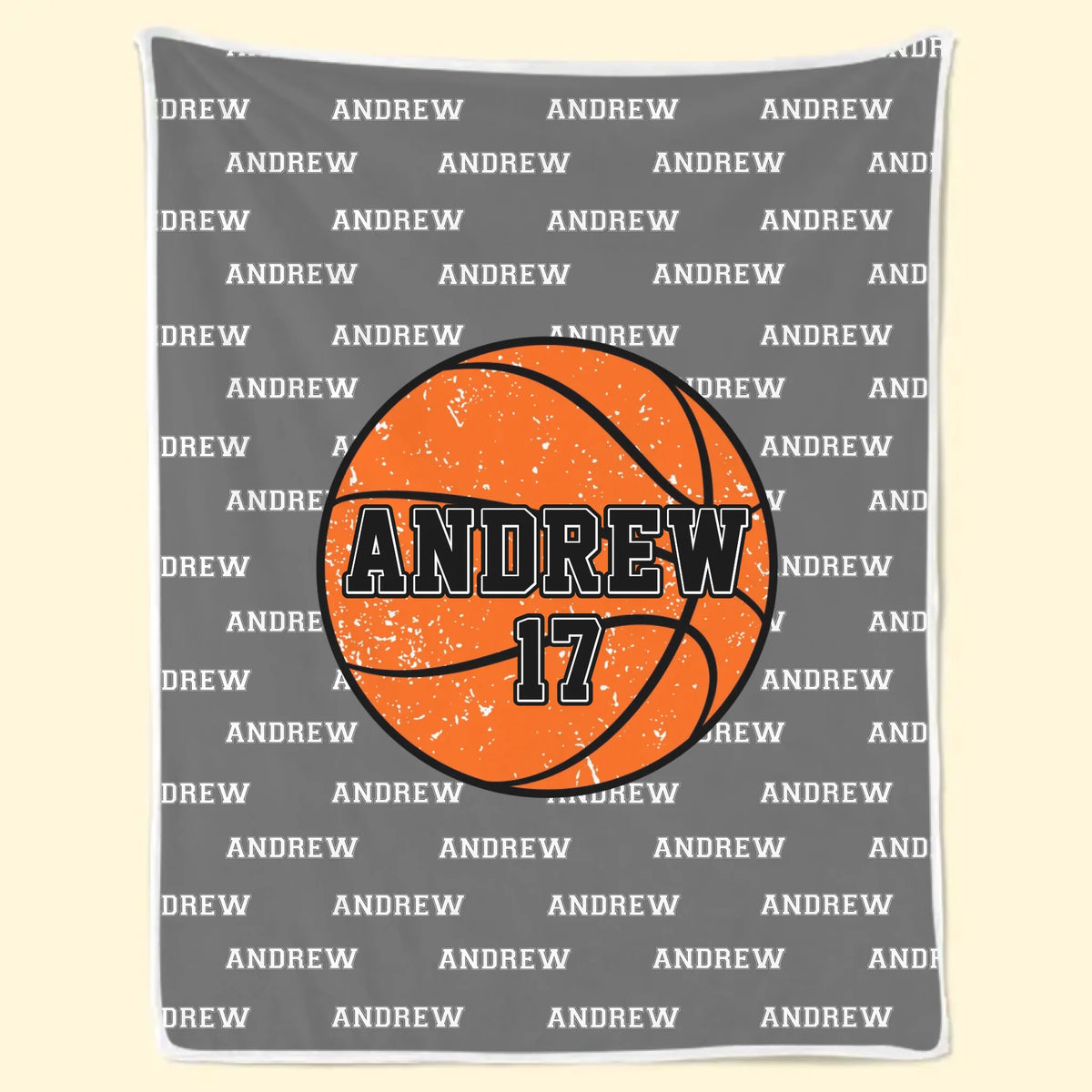 Game On, Fire Up – Couverture personnalisée – Cadeau pour amateurs et joueurs de sport