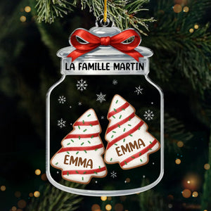 Ornement Acrylique Personnalisé – Cadeau De Noël Et D’Anniversaire Personnalisé Pour La Famille – La Famille Est Le Plus Beau Cadeau De Noël