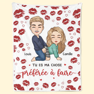 Couverture Personnalisée – Cadeaux D'Anniversaire, De Noël Et De Mariage Pour Mari Et Femme, Pour Lui Et Pour Elle – Enveloppés L'Un Dans L'Autre Pour Toujours