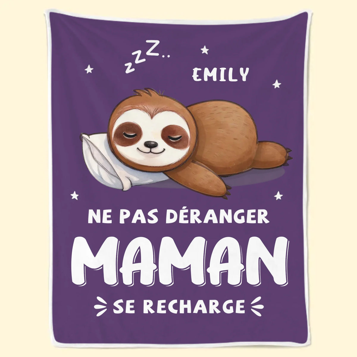 Couverture Personnalisée - Cadeau Pour Les Propriétaires D'animaux Et Les Amoureux Des Animaux, Grand-mère, Maman - Couverture Câline Approuvée Pour Une Détente Sérieuse