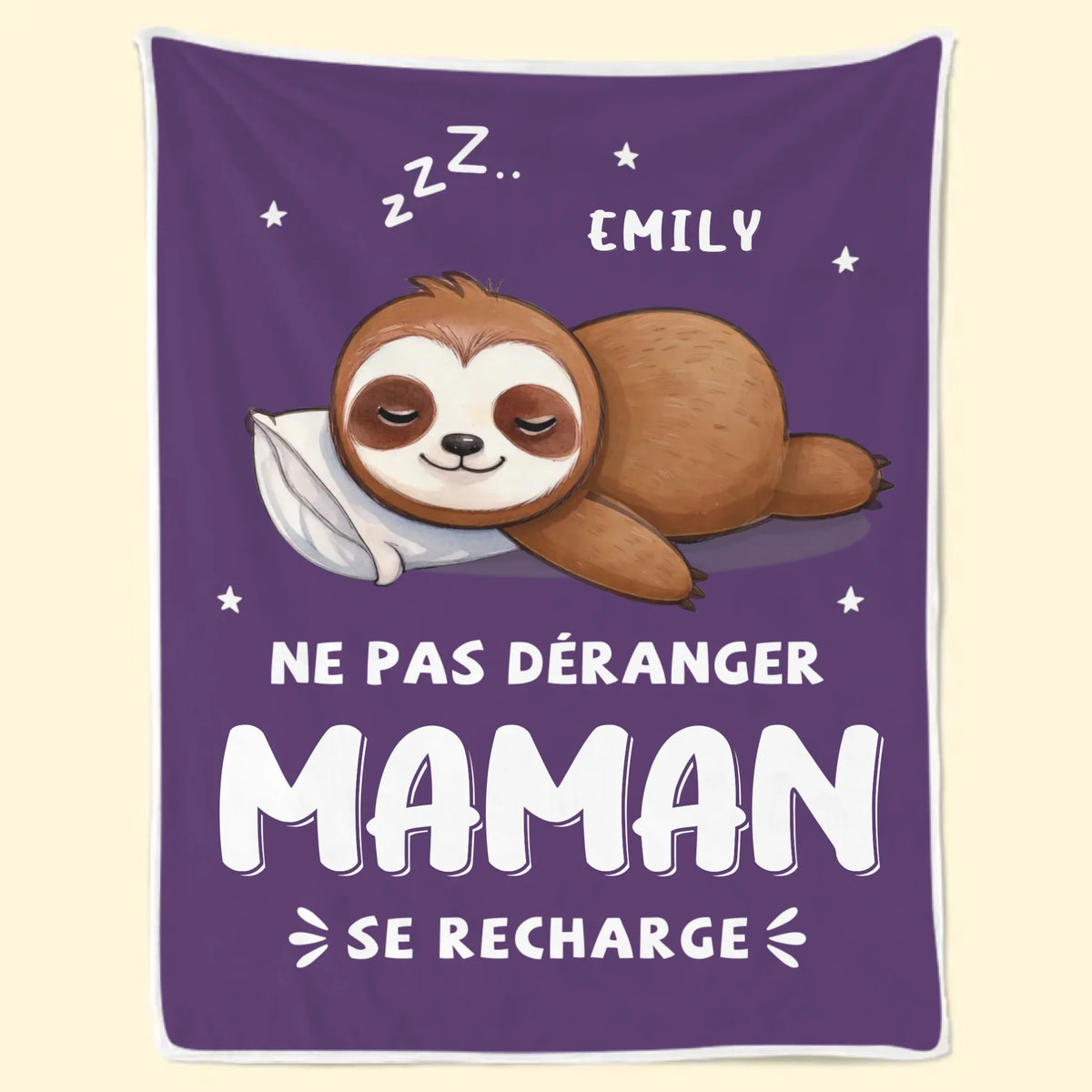 Couverture Personnalisée - Cadeau Pour Les Propriétaires D'animaux Et Les Amoureux Des Animaux, Grand-mère, Maman - Couverture Câline Approuvée Pour Une Détente Sérieuse