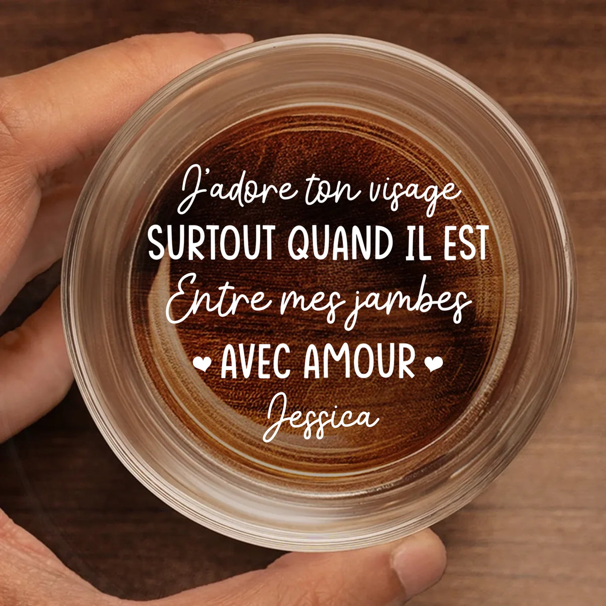 Verre À Whisky Personnalisé – Cadeaux D'Anniversaire Et De Mariage Pour Mari Et Femme, Pour Lui Et Pour Elle, Amoureux De Vin, Bourbon Et Whisky – Partout Où Je Bois, Je Te Choisis Encore