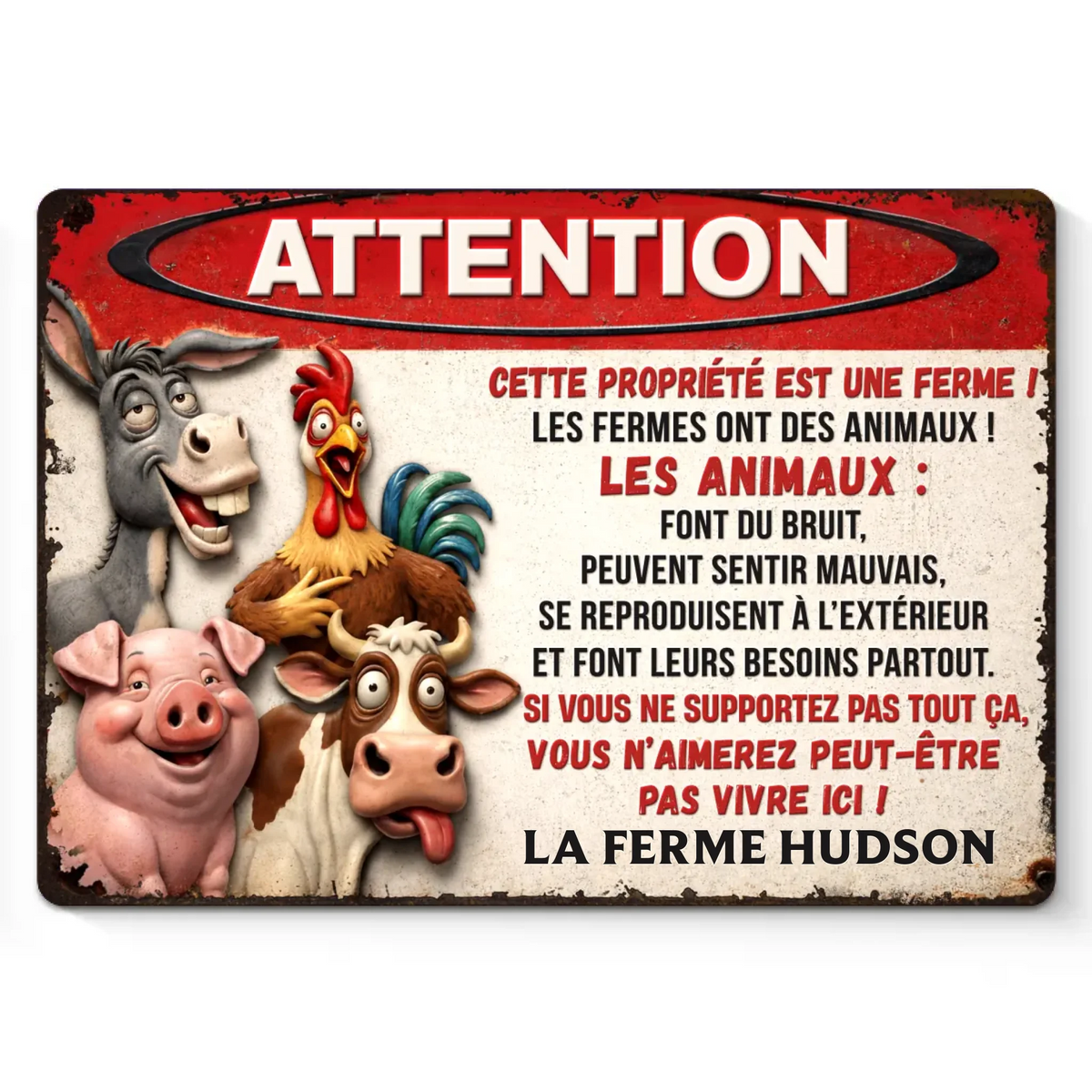 Panneau Métallique Personnalisé Pour La Décoration De La Maison – Cadeaux Pour Vous-Même, Meilleures Amies, Frères Et Sœurs, Membres De La Famille Et Agriculteurs – Cultiver La Terre, C'est Cultiver La Vie