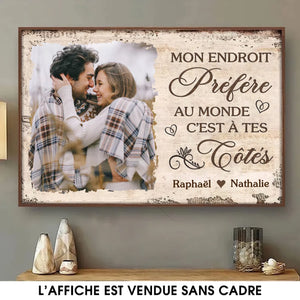 Affiche Horizontale Personnalisée – Cadeaux Personnalisés D’Anniversaire De Mariage Et De Mariage Pour Mari Et Femme, Pour Lui Et Pour Elle – Toujours Toi, Toujours Nous