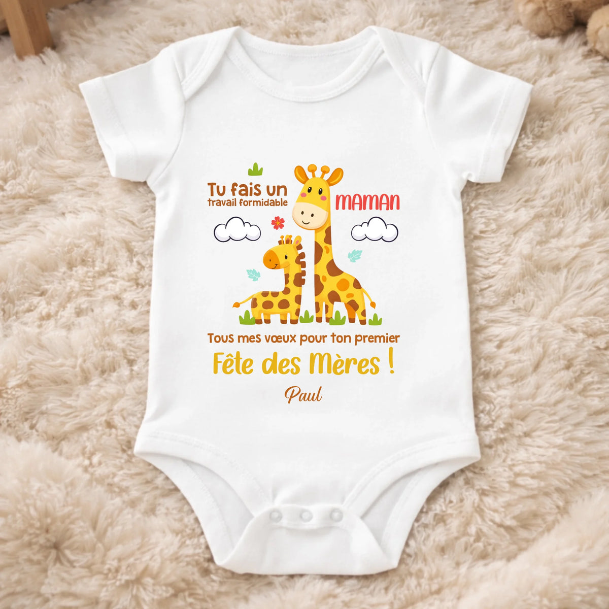Body Bébé Personnalisé – Cadeau Pour Nouveau-Né - Vous Faites Un Excellent Travail