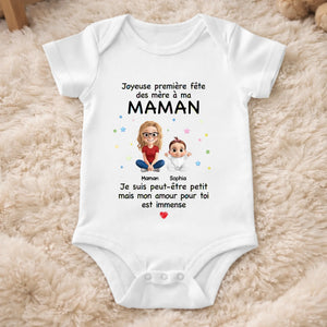 Body Bébé Personnalisé – Cadeau Pour La Première Fête Des Mères - Mon Premier Printemps