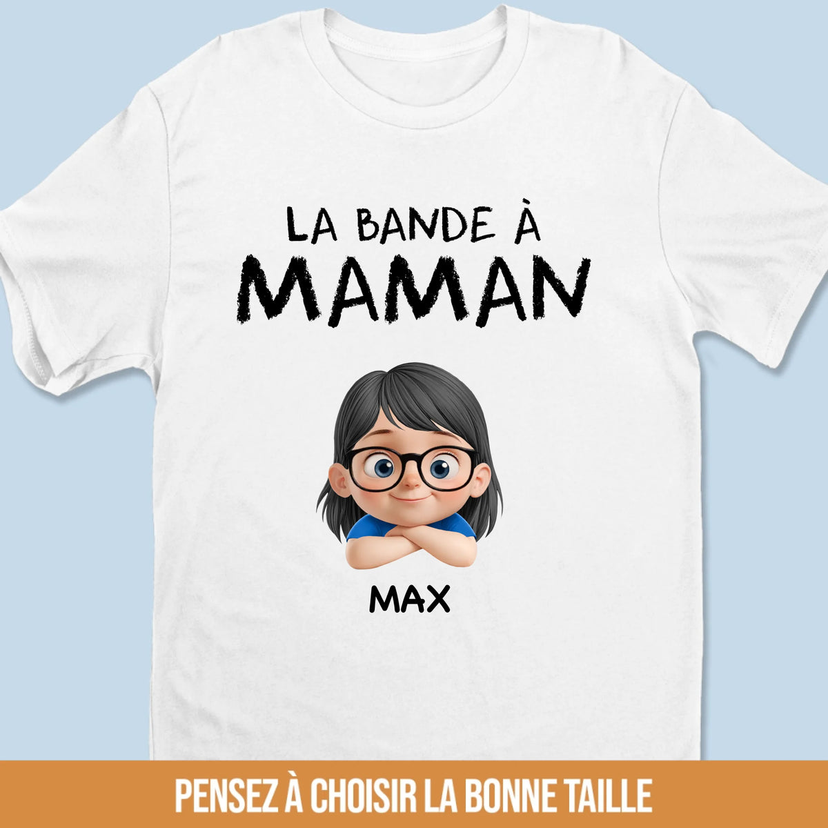 T-Shirt Unisexe Personnalisé – Cadeau Pour Mamie – Mamie Notre Rayon De Soleil