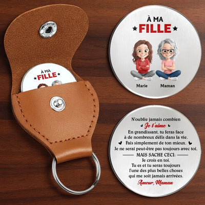 Porte-Bonheur De Poche Personnalisé – Cadeau Pour Famille – L’Amour De La Famille Te Guide Toujours