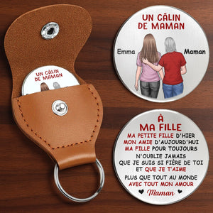Porte-Bonheur De Poche Personnalisé – Cadeaux D’Anniversaire Pour Maman, Fils, Fille – Le Lien Que Nous Partageons Ne S’Éteindra Jamais