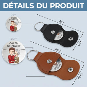 Câlin De Poche Personnalisé – Cadeaux D’Anniversaire Personnalisés Pour Maman, Fils Et Fille – Je T’Aime Au-Delà Des Mots