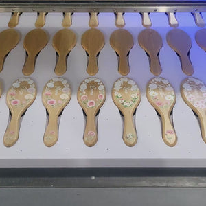 Brosse à Cheveux Personnalisée – Cadeau pour Maman et Mamie – L'amour Éternel D'une Mère